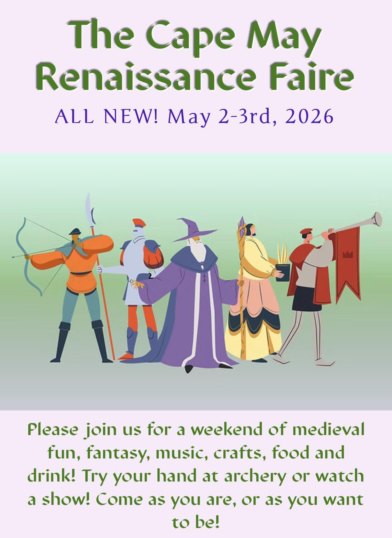Cape May Renaissance Faire Event